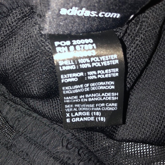 Boys Adidas Track Pant - Picture 2 of 2